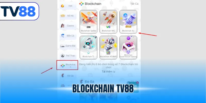 Blockchain TV88