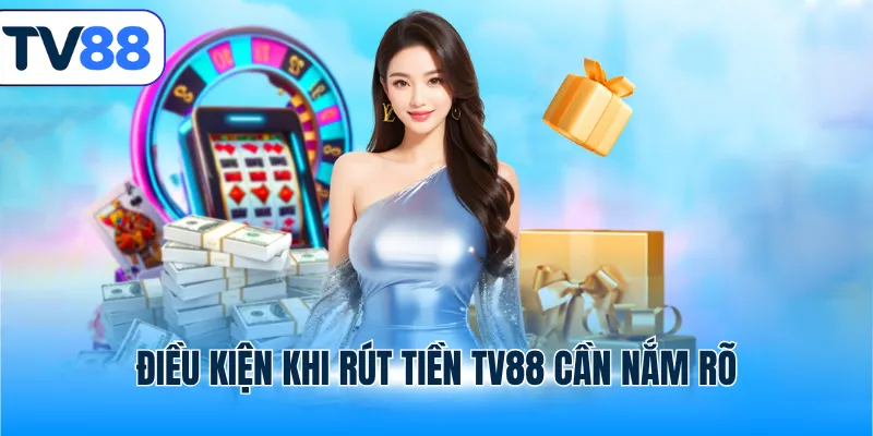 Điều kiện khi rút tiền TV88 cần nắm rõ
